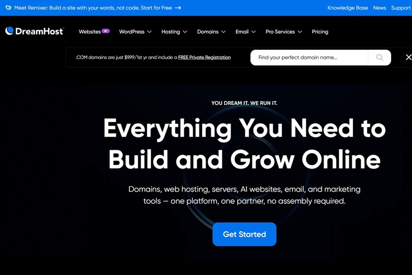 DreamHost Introduces Self-Managed VPS Hosting Designed for the AI Development Era