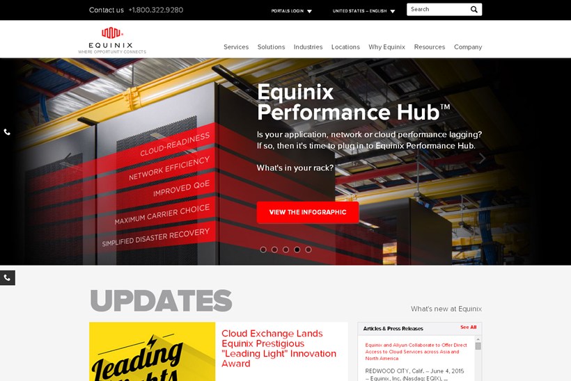 Data Center Services Provider Equinix and Alibaba's Cloud Division Aliyun Form Partnership