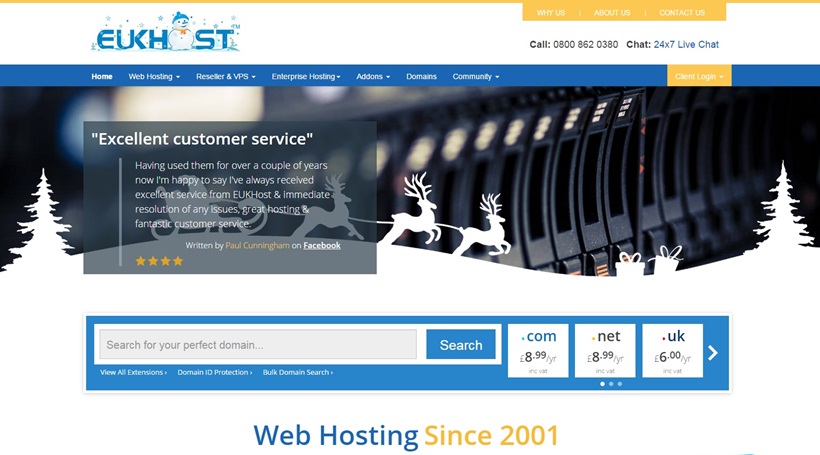 British Web Host EUKhost Announces WordPress Hosting Options