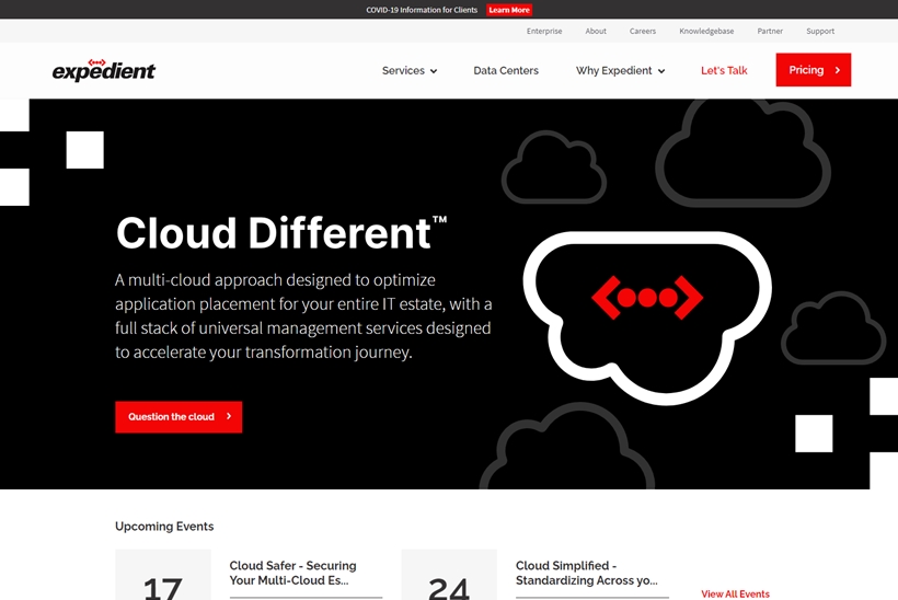 Cloud, Collocation, and Data Center IaaS Provider Expedient Launches New Multi-Cloud Services
