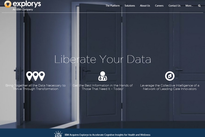 Big Blue Buys Big Data Company Explorys