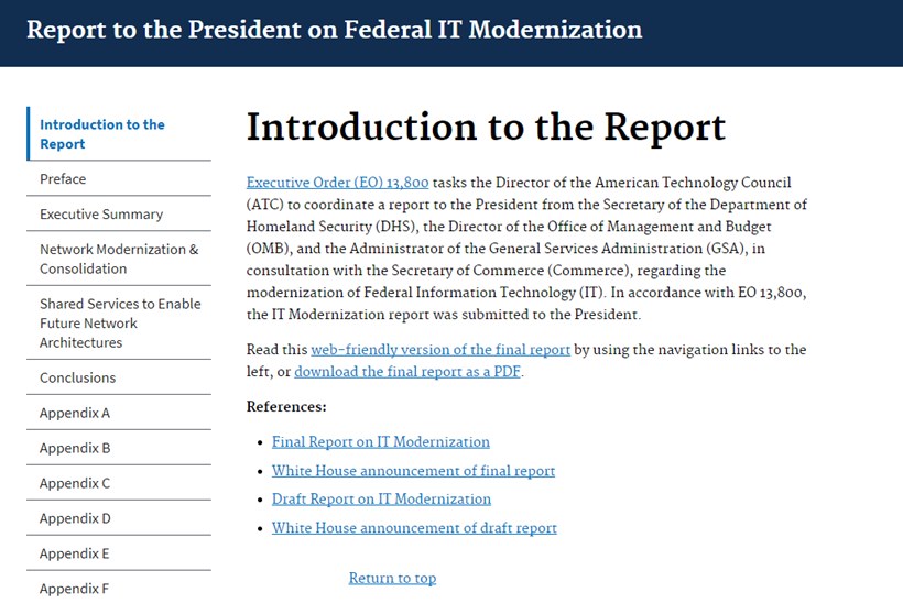 White House Orders Federal Government to Speed Up Cloud Computing Adoption in 2018