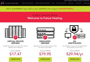 Managed VPS and Dedicated Server Provider Future Hosting Offers Dedicated Server Hosting Through Santa Clara Facility