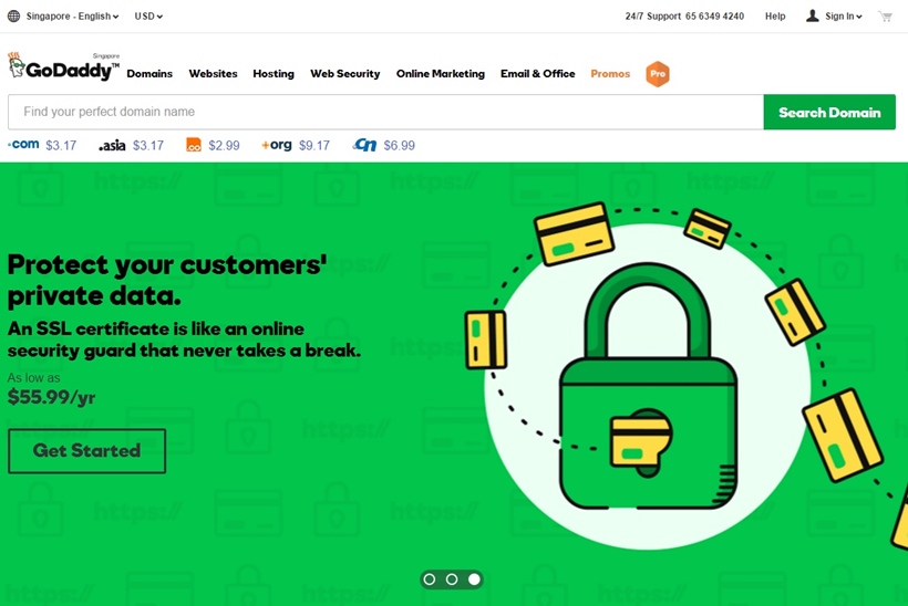 Web Host and Domain Registrar GoDaddy Announces Online Store Customers Can Now Charge Using Apple Pay