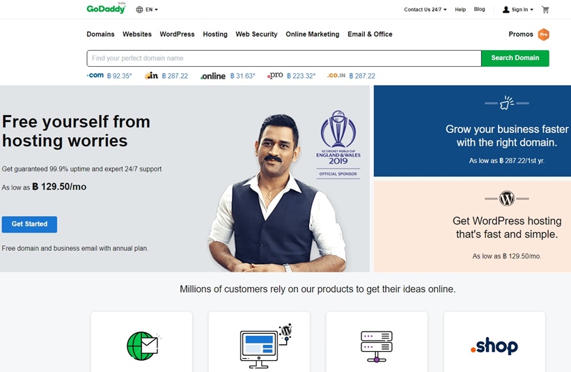 Web Host GoDaddy Launches Professional Email Service in India