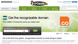 Web Host and Domain Name Provider Go Daddy Partners with the .CO Domain for 2013 Super Bowl Commercial
