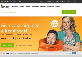 Web Host and Domain Name Provider GoDaddy Makes .UK Domain Names Available to Customers