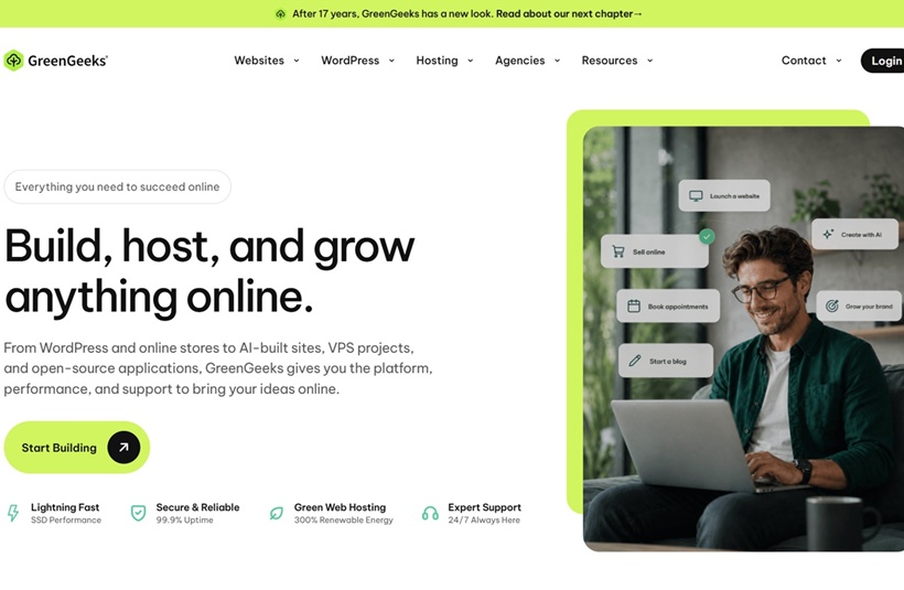 GreenGeeks Introduces New Brand Identity to Reflect the Future of Modern Web Hosting