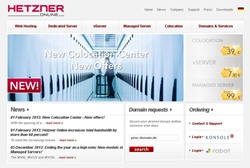 Web Hosting and Data Center Operator Hetzner Online AG Announces New Colocation Services Through Nuremberg and Falkenstein/Vogtland Locations