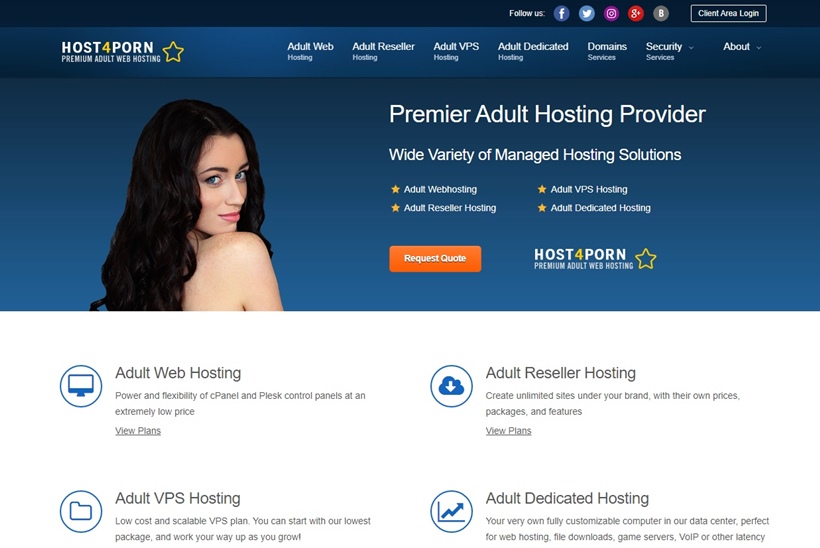 US-based Web Host and Data Center Services Company Host4Porn Announces New Adult Web Hosting Plans
