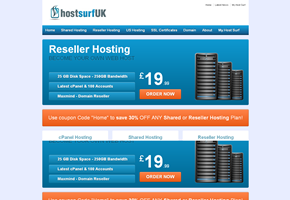 British Web Host Host Surf UK Introduces US-based Packages and Services