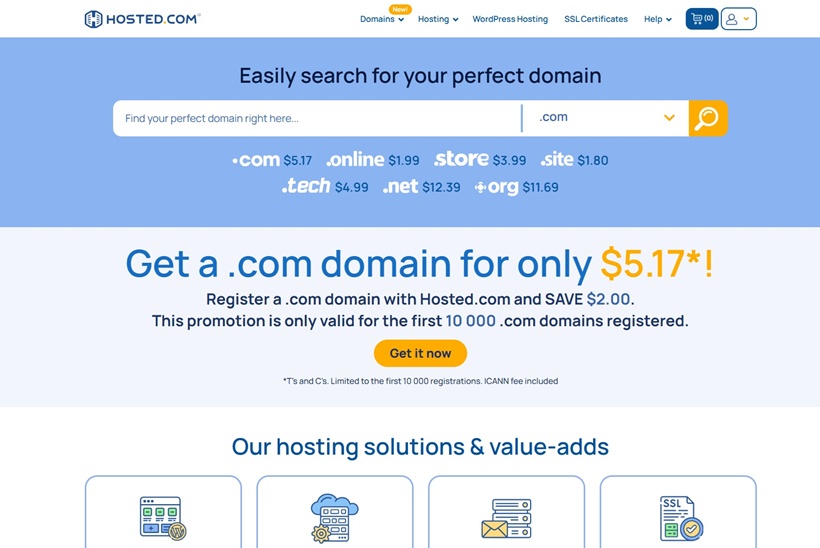 Hosted.com Enhances Website Builder Experience with Site.pro Integration