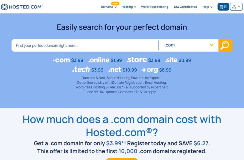 Hosted.com® Expands Domain Registration Options with Support for New gTLD Extensions