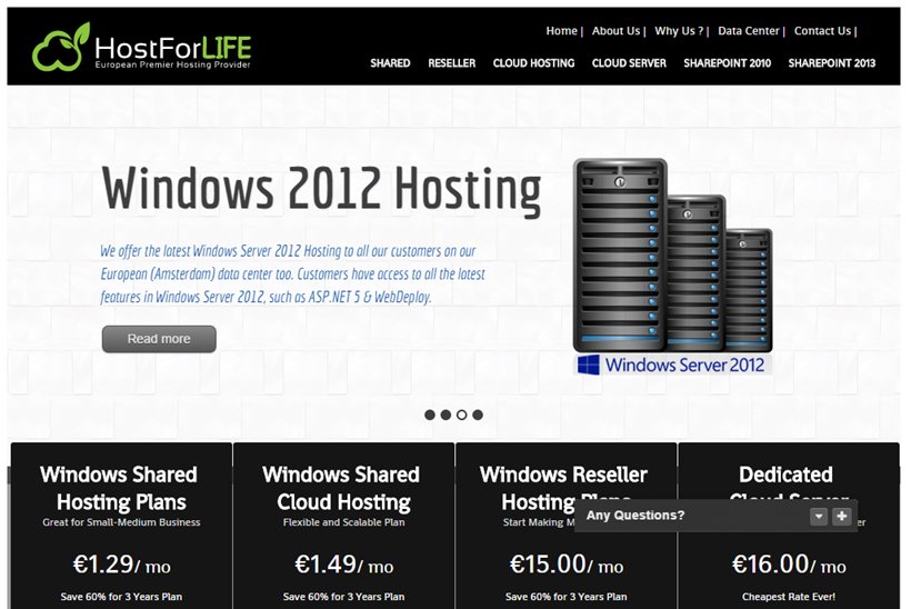 British Web Host HostForLIFE.eu Launches Umbraco 7.2.1 Packages