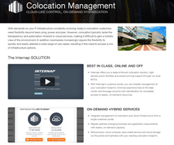 Hosting Services Provider Internap Announces New 