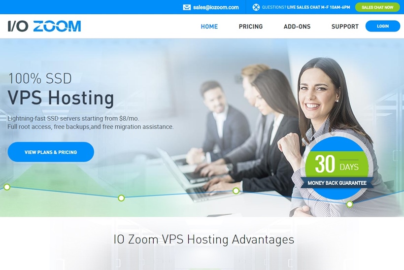 VPS Hosting Provider IO Zoom Upgrades RAM