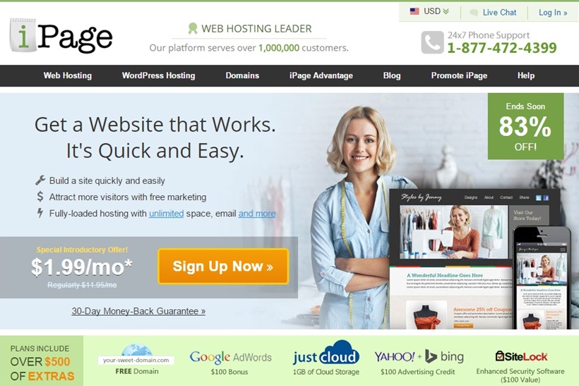 Web Hosting Solutions Provider Ipage Announces Seasonal Promotion