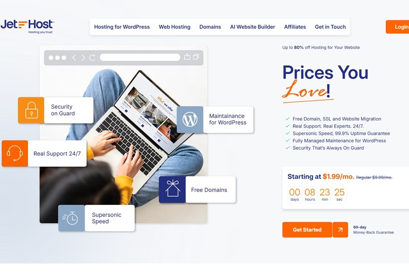 JetHost.com Launches AI-Powered Hosting Platform to Simplify Web Technologies for Small Businesses