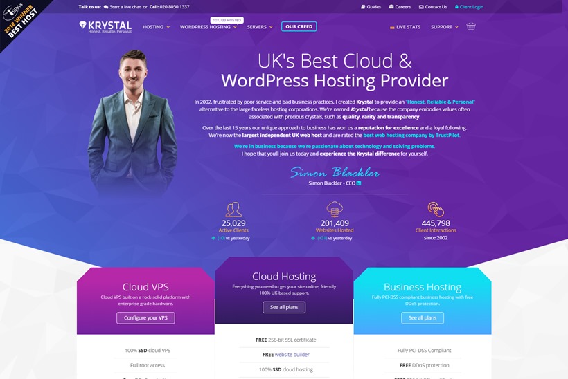 Web Host Krystal and Domain Name Registration Provider Netistrar Form Partnership