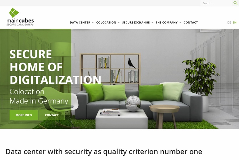 European Data Center Company maincubes Announces Availability of Private Data Center Suites in the Netherlands