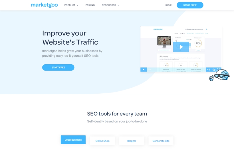 SEO Tools Provider MarketGoo and Web Host Rebel.com Form Partnership