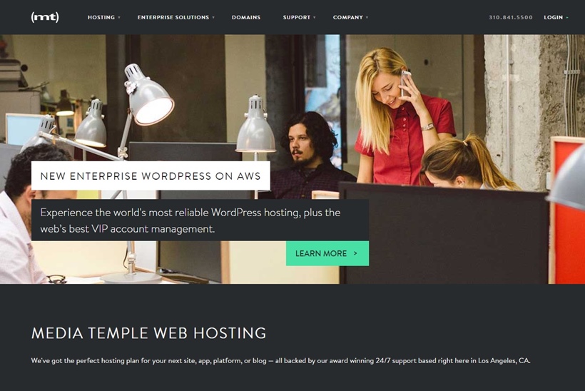 Web Host Media Temple Announces Launch of New AWS Cloud-based WordPress Offering