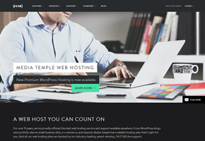 Web Host and Cloud Services Provider Media Temple Enhances Premium WordPress Hosting Platform and Launches New WordPress Theme