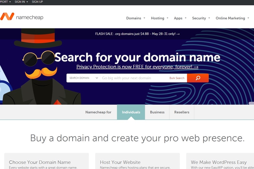 Domain Registrar Namecheap Offers Free Lifetime ‘Whois’ Protection