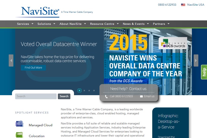 IT Support Service Company Pure IT Chooses Cloud-enabled Hosting Company NaviSite for DaaS