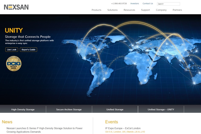 Unified Storage Provider Nexsan Announces Launch of E-Series P High-Density Storage Solution