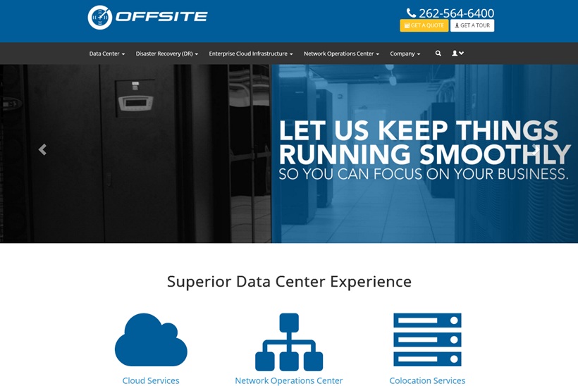 Cloud Computing and Data Center Operator OFFSITE Upgrades Connectivity