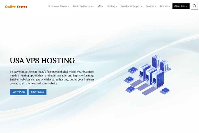 Onlive Server Launches Affordable and High-Performance USA VPS Hosting with Instant Setup & 24/7 Support