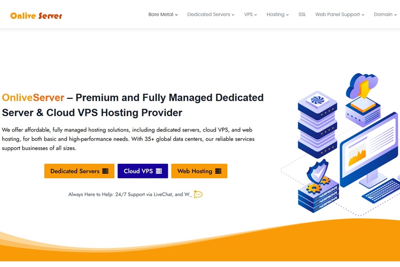 OnliveServer Introduces High-Performance Netherlands Dedicated Servers for Global Businesses