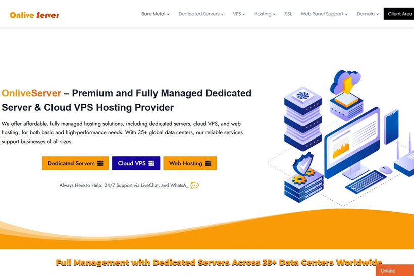 OnliveServer Launches High-Performance UAE VPS Hosting for Businesses Expanding in the Middle East