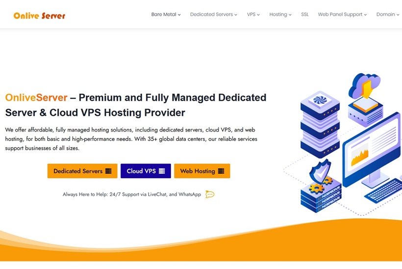 OnliveServer Introduces USA Dedicated Server Hosting with Enterprise-Grade Performance and Scalable Resources