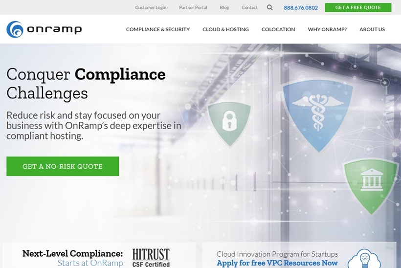 Data Center Services Company OnRamp Announces ‘Cloud Innovation Program’