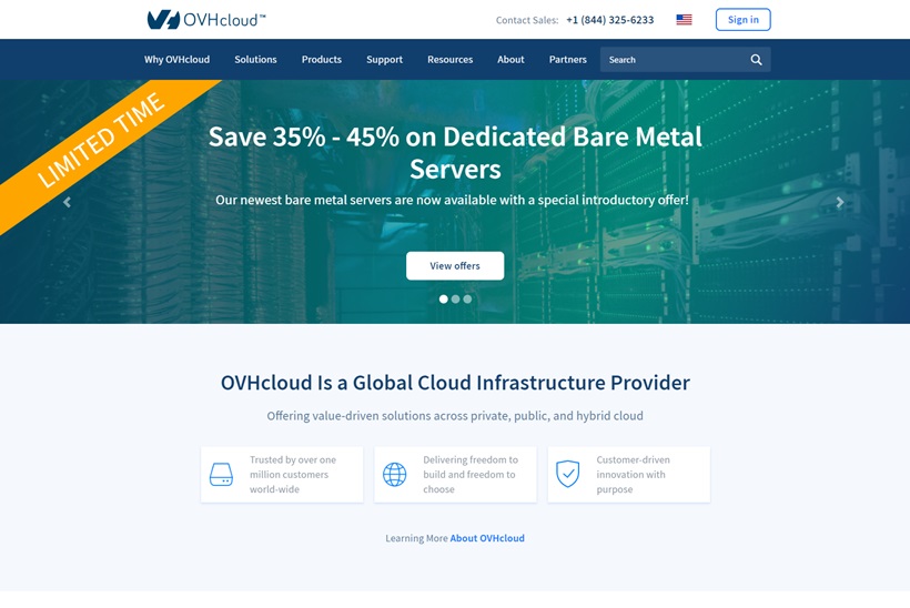 Subsidiary of French Cloud Computing Company OVH Offers VMware Software-based Private Cloud Service