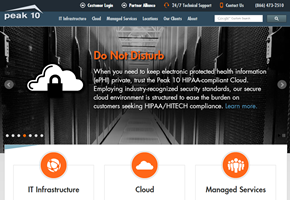 IT Infrastructure and Cloud Solutions Provider Peak 10 Offers Comcast Business Ethernet Services