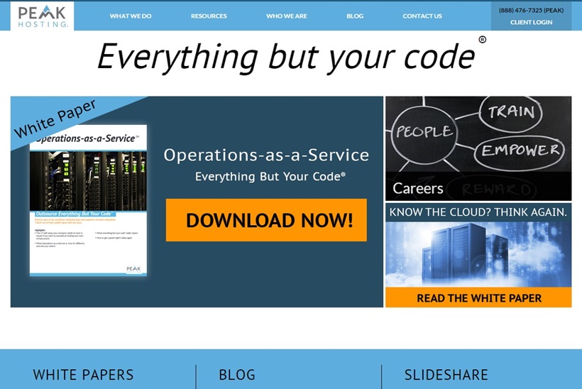 CRN’s “Managed Service Provider’s Hosting 100 List” Now Includes Operations-as-a-Service Provider Peak Hosting