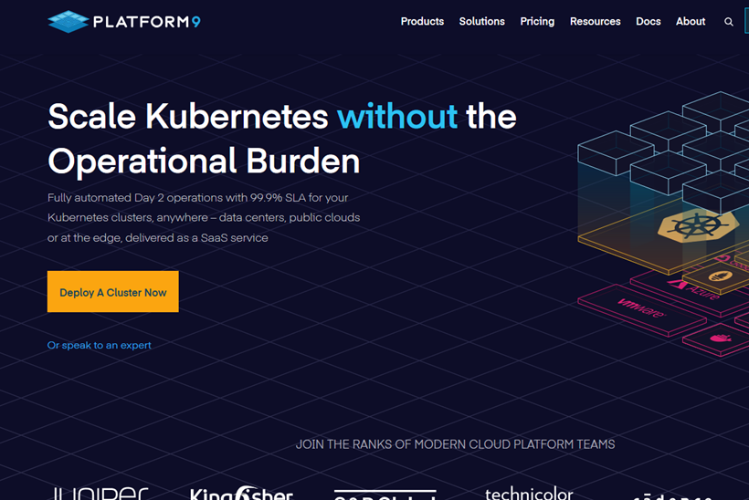 SaaS-managed Hybrid Cloud Platform Provider Platform9 Launches Free SaaS-Managed Kubernetes Offering