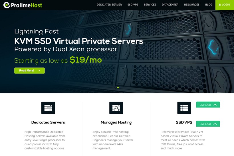 Web Host ProlimeHost Announces New KVM SSD VPS Services