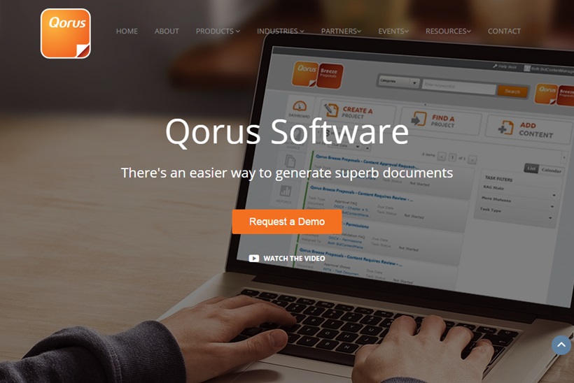 Document and Proposal Collaboration Software Company Qorus Software Receives Microsoft Silver Cloud Platform Competency Award