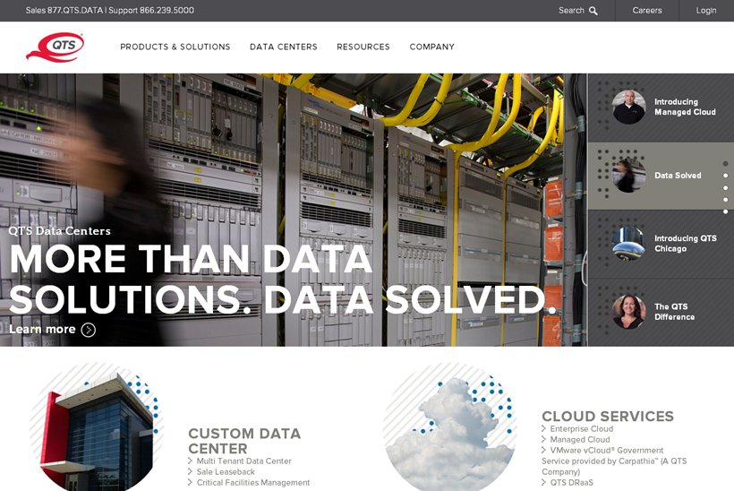Data Center Solutions Provider QTS Realty Trust Now Offers Cisco Powered Services