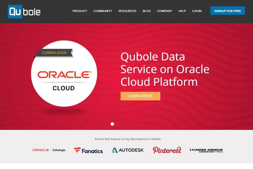 Big Data-as-a-Service Company Qubole Announces New Big Data Service