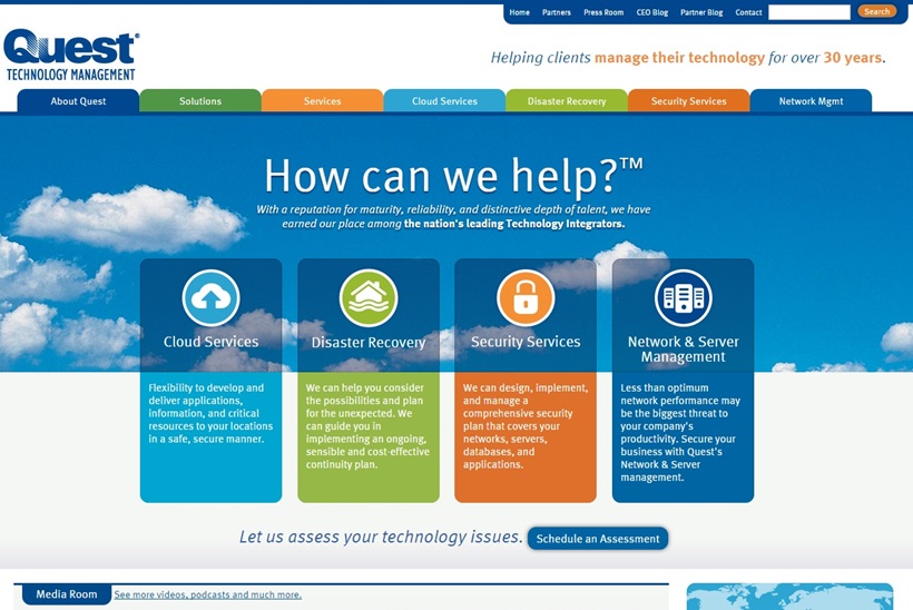 Technology Management Company Quest Announces Microsoft Cloud Solution Provider Program Participation