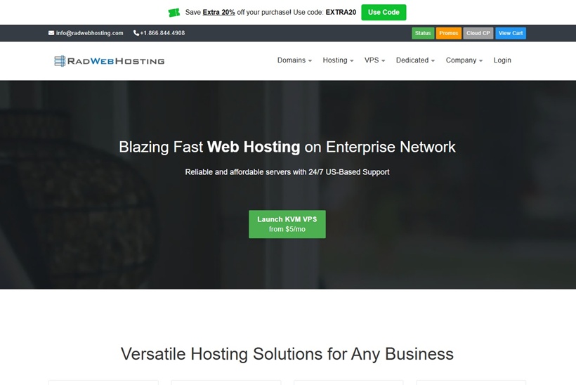 Rad Web Hosting Partners with VPSBenchmarks for Independent VPS Performance Testing