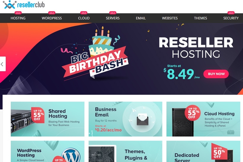 Cloud Infrastructure and Web Hosting Provider ResellerClub Marks Major Milestone with Promotion