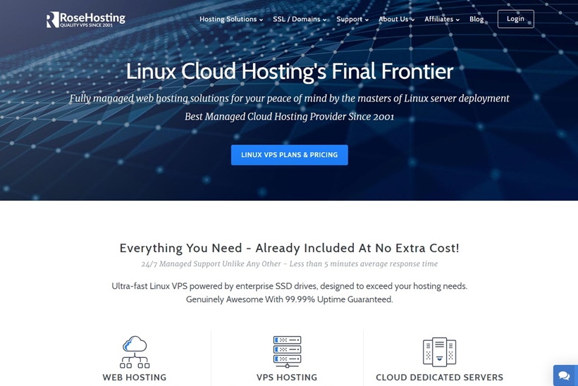 Web Host RoseHosting Announces Launch of RoseHosting Cloud