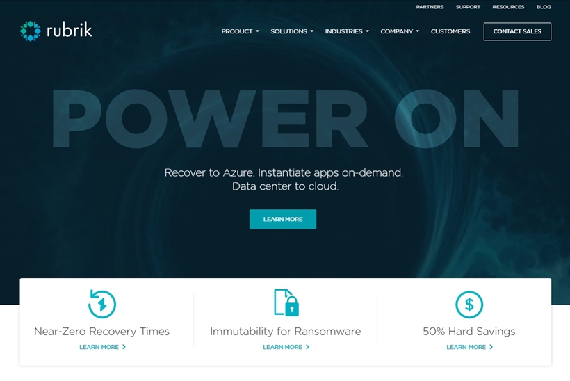 Cloud Data Management Provider Rubrik Announces Launch of Microsoft Azure-based Service