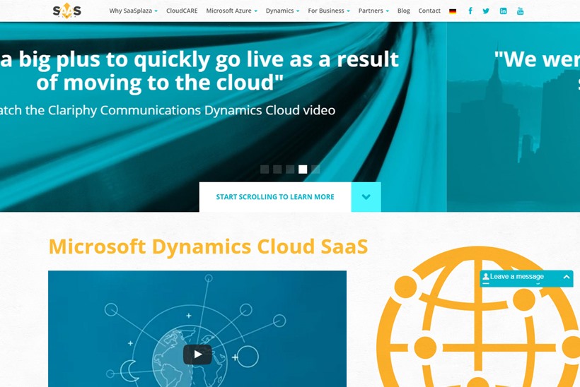 IT and Services Company SaaSplaza Achieves Gold Cloud Platform Microsoft Partner Competency